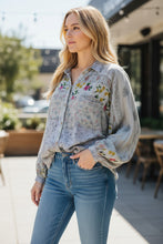 Load image into Gallery viewer, Printed Patchwork Mix Media Top
