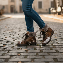 Load image into Gallery viewer, Myra 'Beaver' Genuine Hair-On Boots
