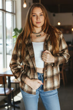 Load image into Gallery viewer, Parker Western Plaid Button-Up Jacket
