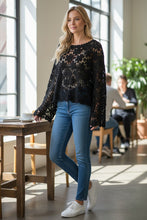 Load image into Gallery viewer, Aly Crochet Chenille Knit Top
