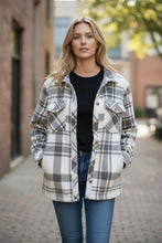 Load image into Gallery viewer, Santa Fe Plaid Shacket
