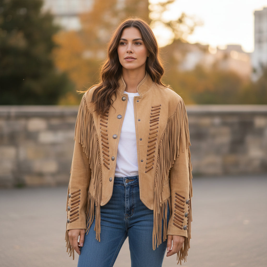 Scully Badlands Beaded Fringe Jacket – Madame Peacock's