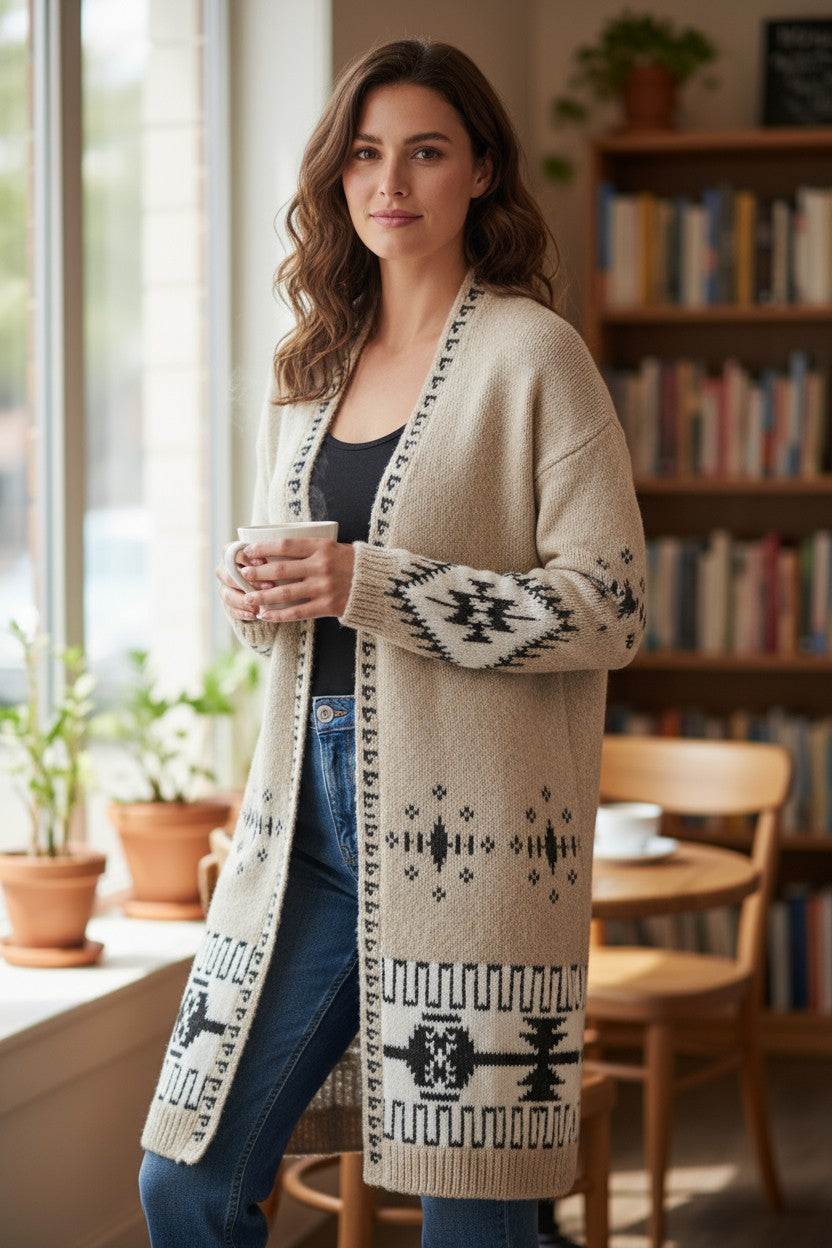 Venario Monika Supersoft Cardigan - Beige