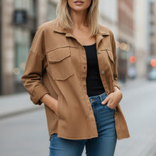 Load image into Gallery viewer, PREORDER: Jen &quot;Rock &amp; Roll&quot; Button Up Shacket - One Size
