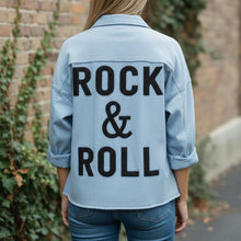 Load image into Gallery viewer, PREORDER: Jen &quot;Rock &amp; Roll&quot; Button Up Shacket - One Size
