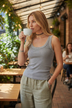 Load image into Gallery viewer, NikiBiki Vintage Reversible Ribbed Tank
