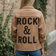 Load image into Gallery viewer, PREORDER: Jen &quot;Rock &amp; Roll&quot; Button Up Shacket - One Size
