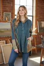 Load image into Gallery viewer, Gretchen Long Boho Patchwork Top
