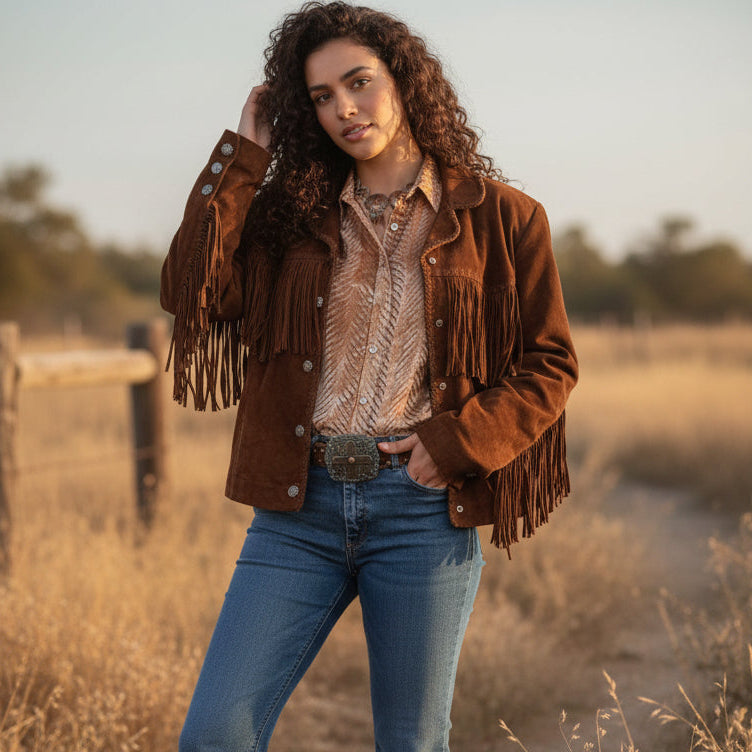 Scully Steamboat Suede Fringe Jacket – Madame Peacock's