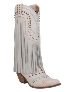 Dan Post Gypsy Fringed Boot black