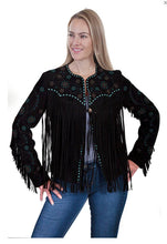 Load image into Gallery viewer, Scully Fringe and Beaded Jacket
