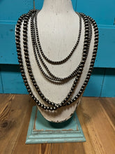 Load image into Gallery viewer, 4mm Navajo Pearl 20&quot; Necklace

