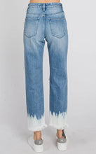 Load image into Gallery viewer, Bleach Hem Crop Jeans
